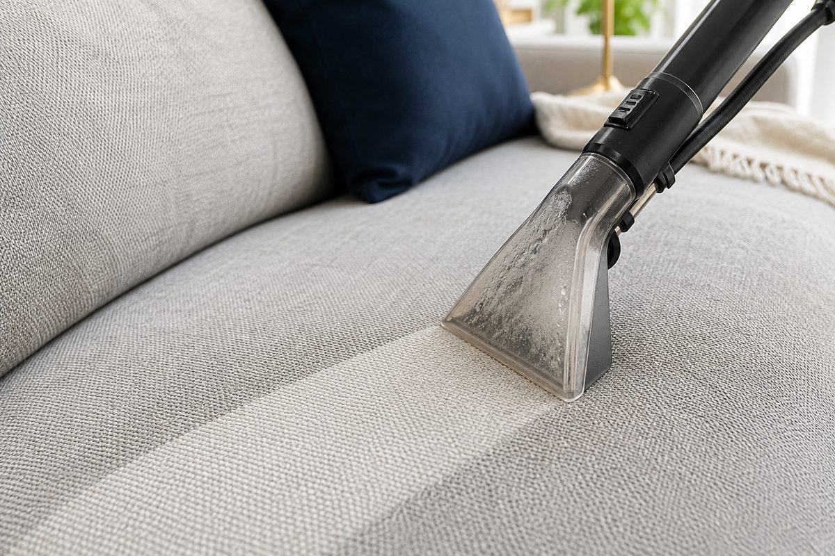 Nettoyer un canapé en tissu sans l'abîmer
