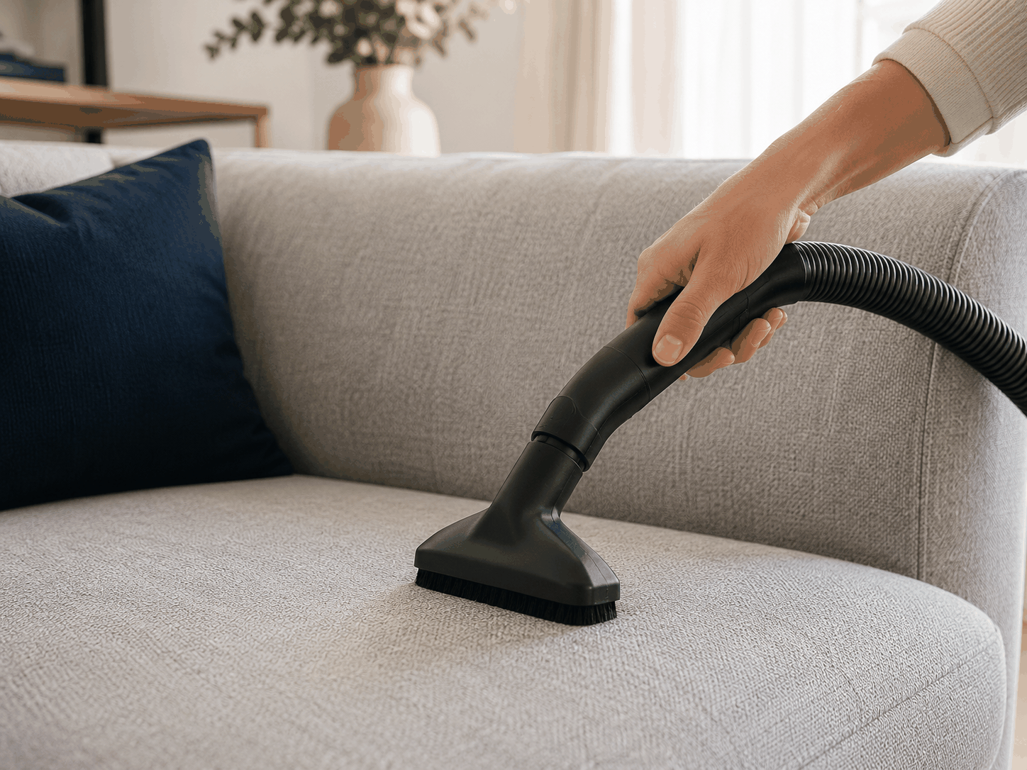 Nettoyer un canapé en tissu sans l'abîmer